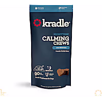 Kradle Chicken-Flavored Soft Chews Nighttime Calming Chews with Melatonin for Dogs