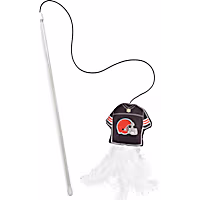 Pets First NFL Cat Wand Cleveland Browns Cat Toy