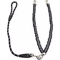 Petco Shock-Absorbing Dog Leash Coupler with Leash Set