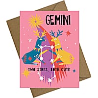 Sweet Paws x Five Dot Post Gemini Greeting Card