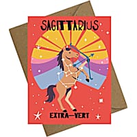 Sweet Paws x Five Dot Post Sagittarius Greeting Card