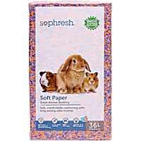So Phresh Purple/Orange Seasonal Color Soft Paper Small Animal Bedding