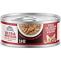 Natural Balance Ultra Protein Salmon & Chicken Recipe in Broth Wet Cat Food