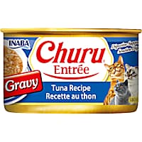 Inaba Churu Tuna Recipe Entree in Gravy Can Cat Food