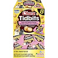 Inaba Churu Tuna and Salmon Recipe Tidbits Cat Food