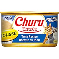 Inaba Churu Tuna Recipe Entree Mousse Can Cat Food