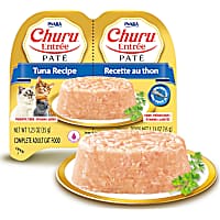 Inaba Churu Tuna Recipe Entree Pate Twin Cup Cat Food