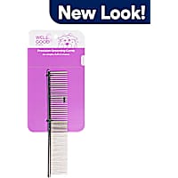 Well & Good Precision Grooming Metal Comb for Dogs