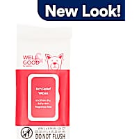 Well & Good Itch Relief Wipes for Dogs