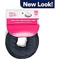 Well & Good Soft-Filled Recovery Collar for Kittens