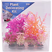 Penn Plax Tide & Treasure Bright & Vivid Colors Plant Decorating Kit