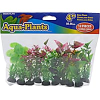 Penn Plax Tide & Treasure 4" Natural Aqua-Plants Betta Plants