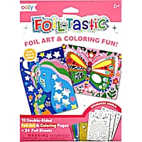 OOLY Foil-tastic Foil Art & Coloring Set