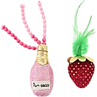Max & Marlow Champagne and Strawberry Cat Toys