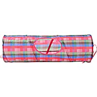 Max & Marlow Colorful Checkered Portable Cat Tunnel