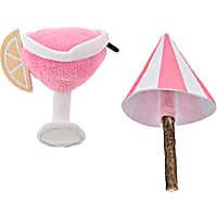 Max & Marlow Martini and Umbrella Cat Plush Toy