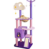 Happy & Polly Jumbo Moonlight Deluxe Cat Tree Condo