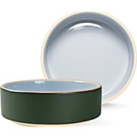 PetShop by Fringe Studio Forest Minimal Stoneware Pet Bowl