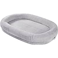 Unipaws Giant Memory Foam Human & Pet Bed, Oval Nest Design with Non-Slip Bottom