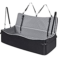 Unipaws Dog Car Seat for Medium/Large Dogs with Safety Belts and Side Pockets