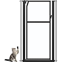UniPaws 56" H Exrtra Tall Clear Acrylic Pet Gate