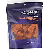Petco Halloween Baked Bones Pumpkin Spice Flavor Treats for Dogs
