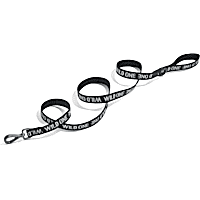 Wild One Black Lightweight Nylon Dog Leash
