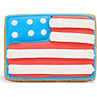 Petco Cinnamon Flavor American Flag Hand-Decorated Dog Treats