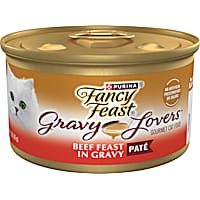 Purina Fancy Feast Gravy Lovers Beef Feast Pate in Wet Cat Food Gravy