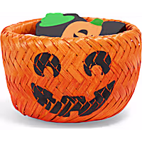 Petco Halloween Pumpkin Small Animal Chew Toy Basket