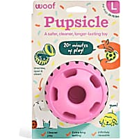 Woof Pink Party Pupsicle Treat Dispensing Dog Toy