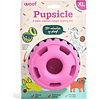 Woof Pink Party Pupsicle Treat Dispensing Dog Toy