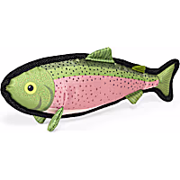 Petco Salmon Tough Plush Dog Toy