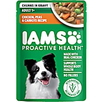 Iams ProActive Health Chicken, Peas and Carrots Recipe Adult Wet Dog Food