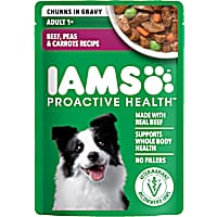 Iams ProActive Health Beef, Peas and Carrots Recipe Adult Wet Dog Food