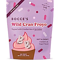 Bocce's Bakery Wild Cran Froyo with Cranberry and Sprinkles, Soft & Chewy Dog Treats