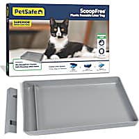 PetSafe ScoopFree Plastic Reusable Litter Tray-for Automatic Self Cleaning Litter Box Systems