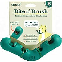 Woof Bite n' Brush Treat Dispenser Dog Toy