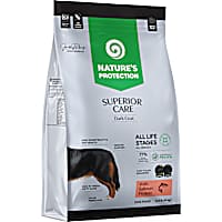 Nature's Protection Superior Care Dark Coat with Salmon & Rice, Hypoallergenic, All Sizes & Life Stages Dry Dog Food