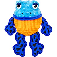 KONG Tropics Rattlez Frog Dog Toy