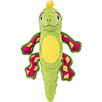 KONG Tropics Rattlez Iguana Dog Toy