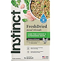 Instinct FreshDried Meal Blends Chicken & SuperGreens Blend Dog Food