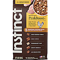 Instinct Peak Boost Grain Free High-Protein Recipe with Real Chicken Dog Food