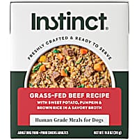 Instinct Freshly Crafted Meals Grass-Fed Beef Recipe Dog Food