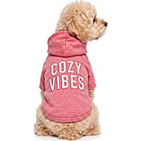 Petco Pink Cozy Vibes Pet Hoodie