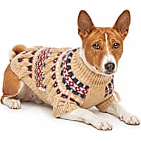 Reddy Fringe Textured Knit Pet Sweater