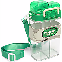 Petco Talk Sh!t Squared Two-Sided Dual Water Bottle
