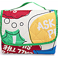 Petco Pet Sayings Fold-Up Portable Picnic Blanket