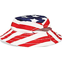 Petco Red White & Blue Bucket Hat for Pets