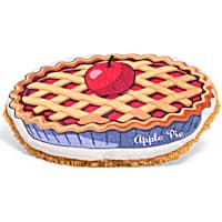 Petco American Apple Pie Flattie Dog Toy